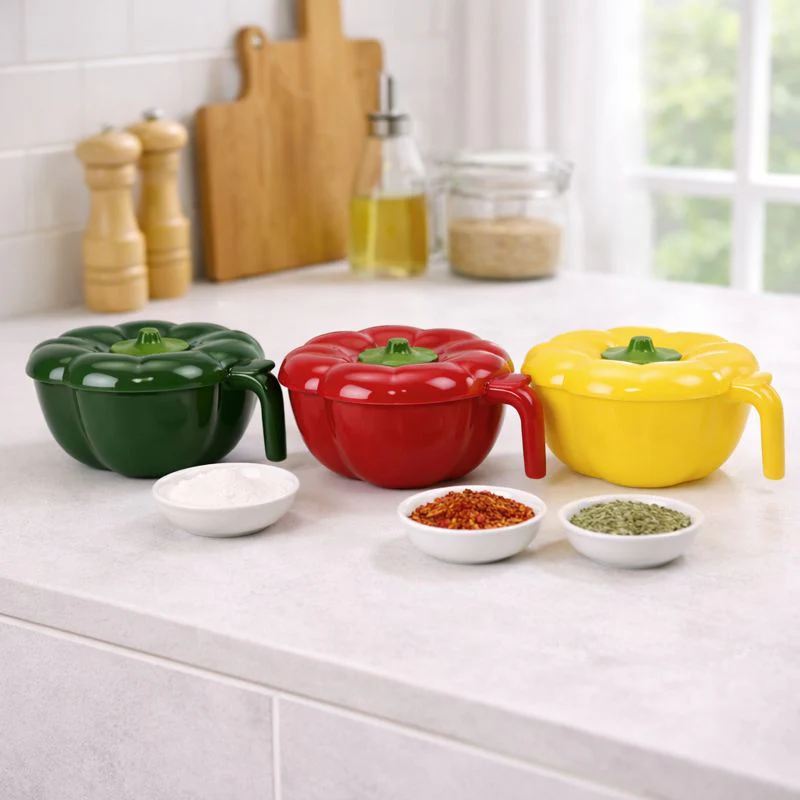1 PC Capsicum Seasoning Jar – Assorted Colours