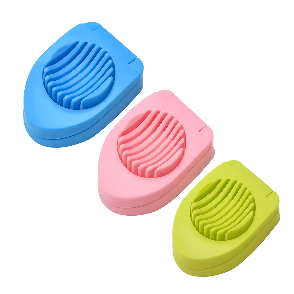 1 pc Egg Slicer – Assorted Colors - Image 2