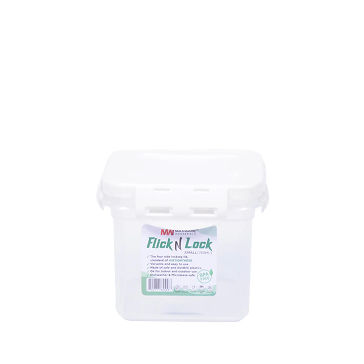 1pc Flick N Lock Small – 750 ml Airtight Food Storage Container - Image 2