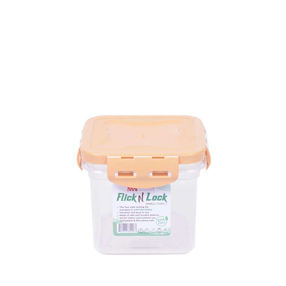 1pc Flick N Lock Small – 750 ml Airtight Food Storage Container - Image 4