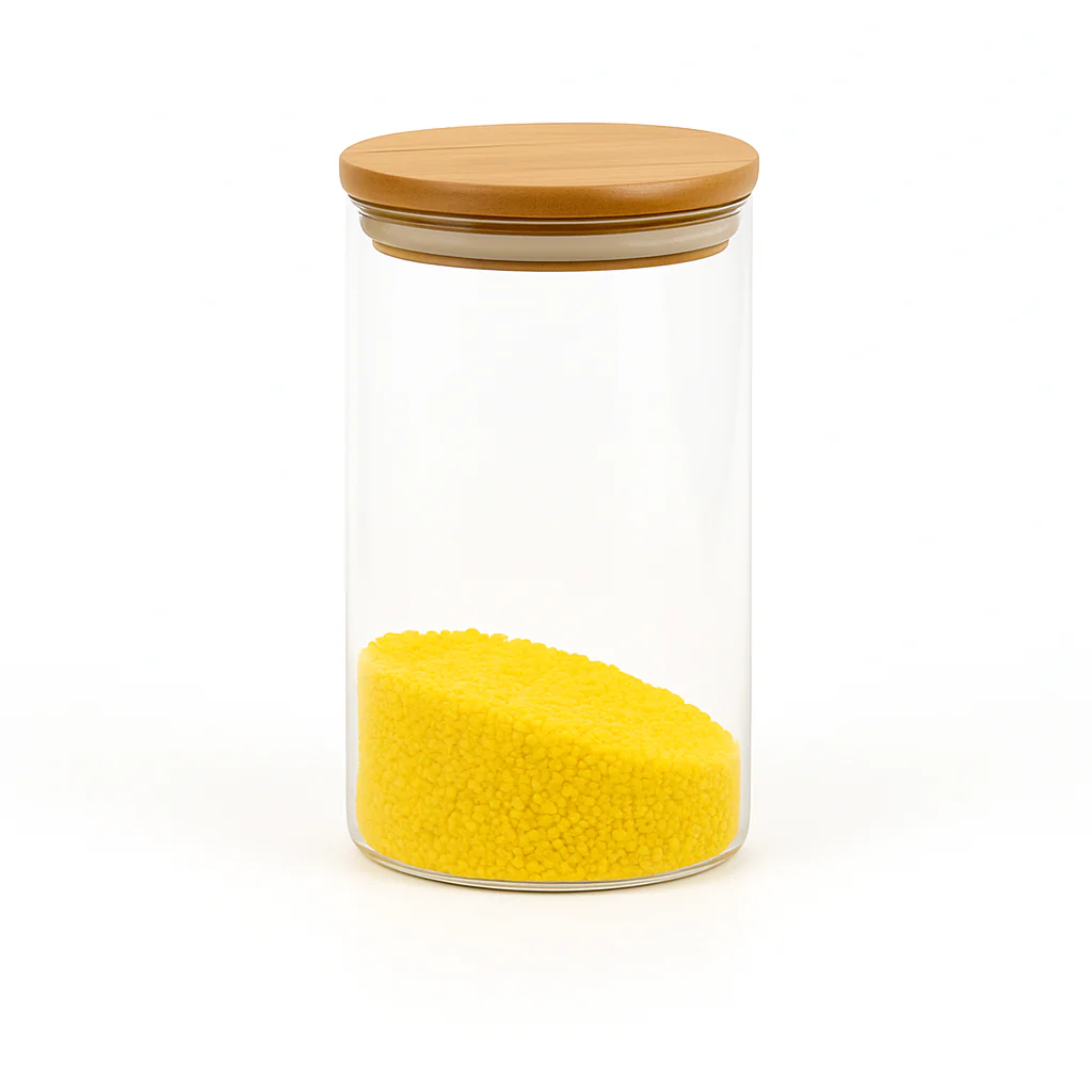 1Pc Glass Jar with Wooden Lid – Airtight Kitchen Storage Container (Small, Medium, Large) - Image 3