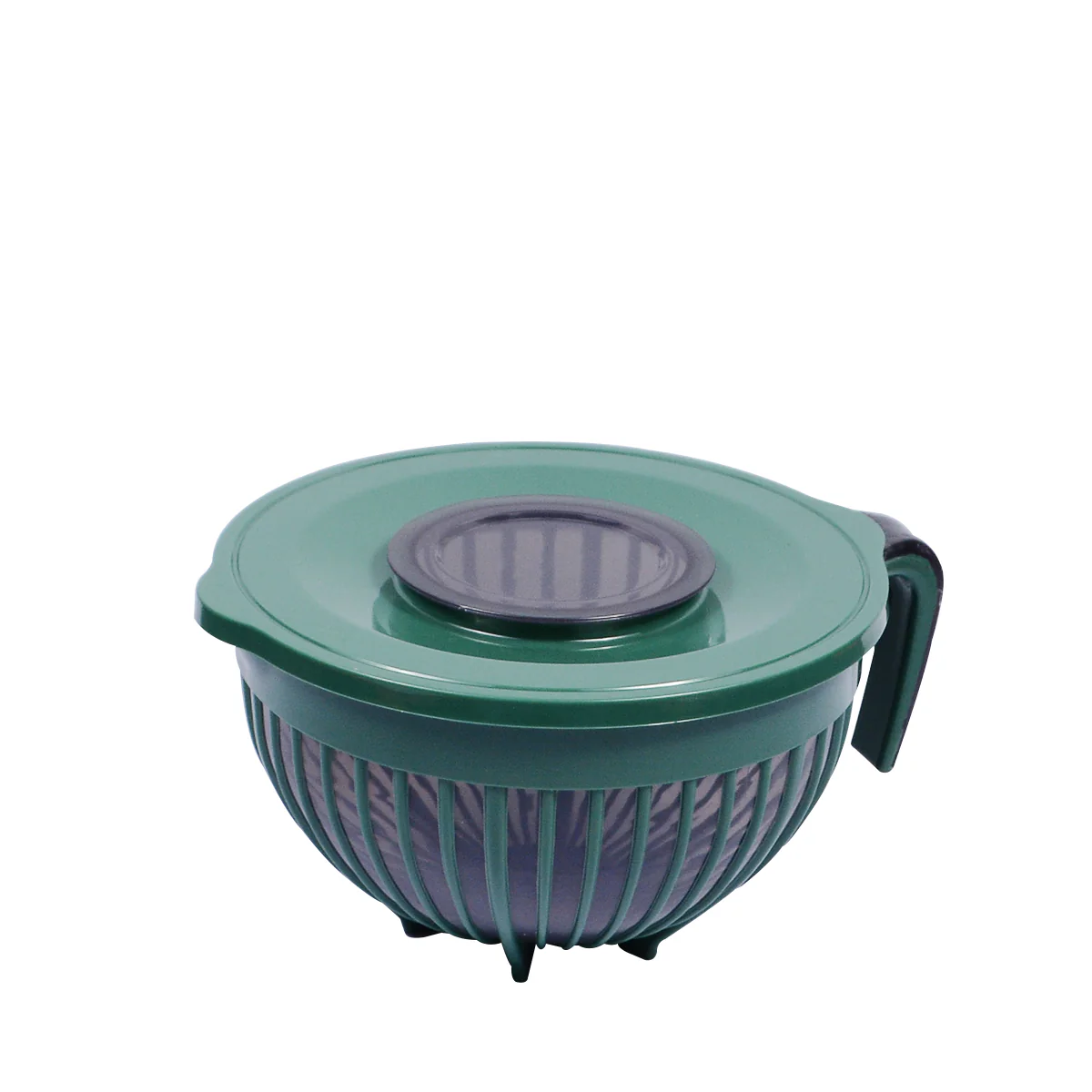 1pc Large Mixing & Strainer Bowl with Handle (Assorted)  – 1800ml Multi-Purpose Kitchen Colander (Coffee Brown, Red, Green, white) - Image 7