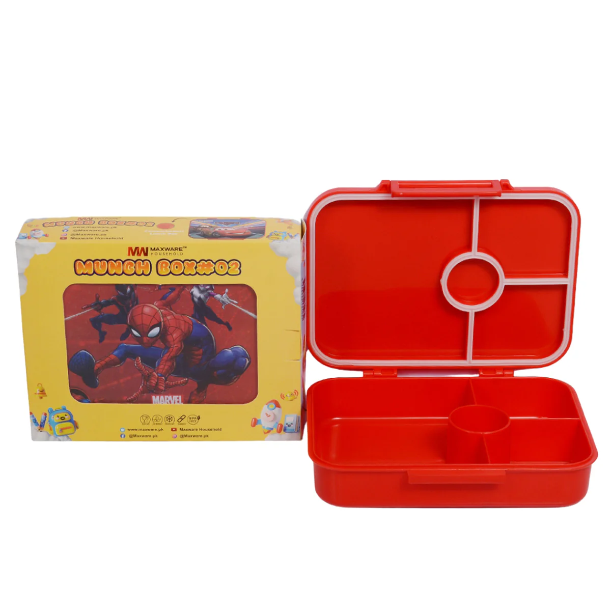 1pc Munch Box #2 – Kids Lunch Box with Compartments - Image 5