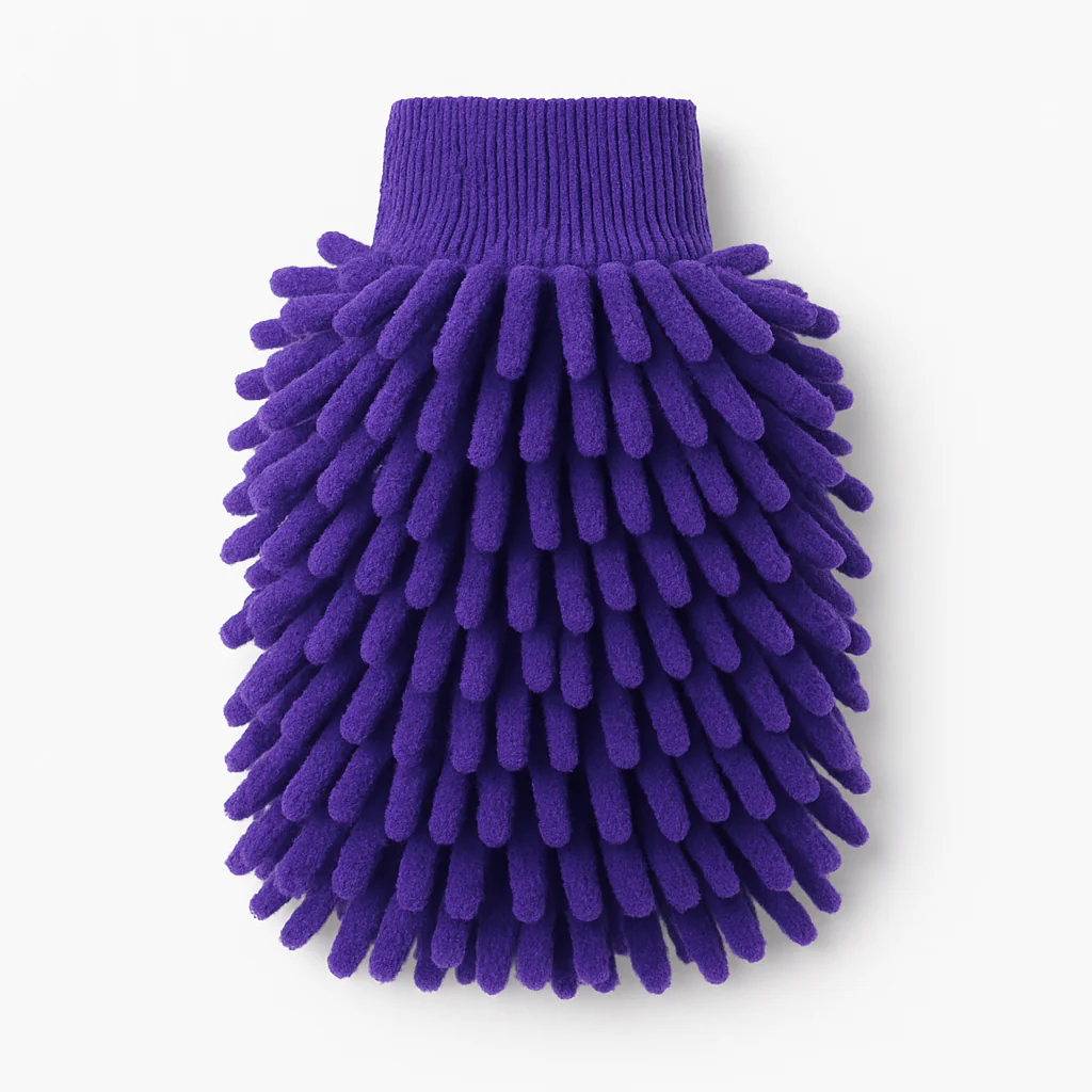 1Pc Single-Sided Microfiber Duster Glove – Soft Cleaning Mitt for Cars & Home - Image 4