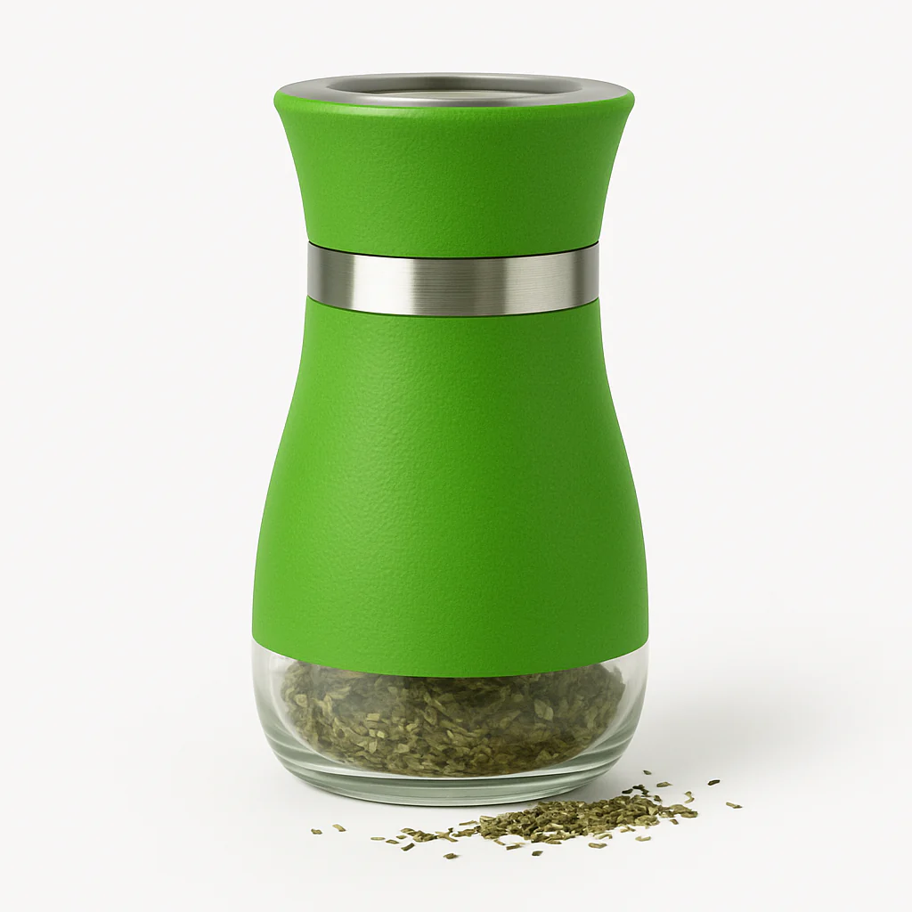 1Pc Stainless Steel Salt & Spice Storage Jar – Vibrant Color (JLG-18, Single Piece) - Image 2