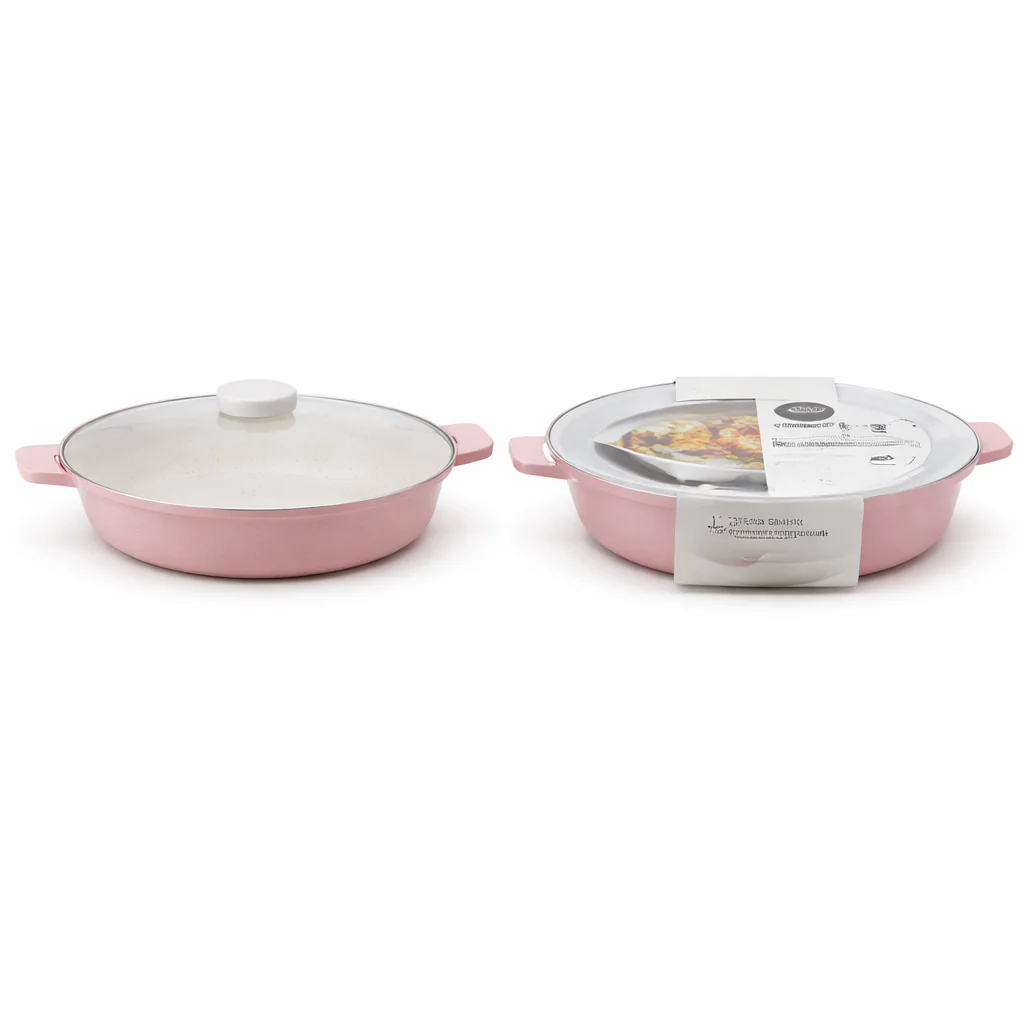 2PC (Pot + Lid) Assorted Plastic Microwave Cooking Pot - Image 2