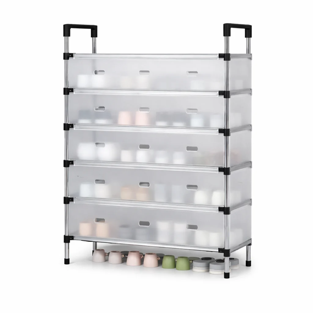 Shoe Organizer – Stackable Shoe Storage Rack - Image 2