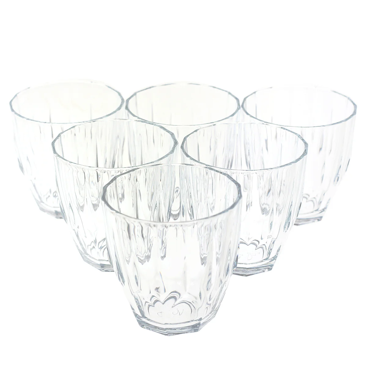 6pcs Tumbler Glass transparent 52988