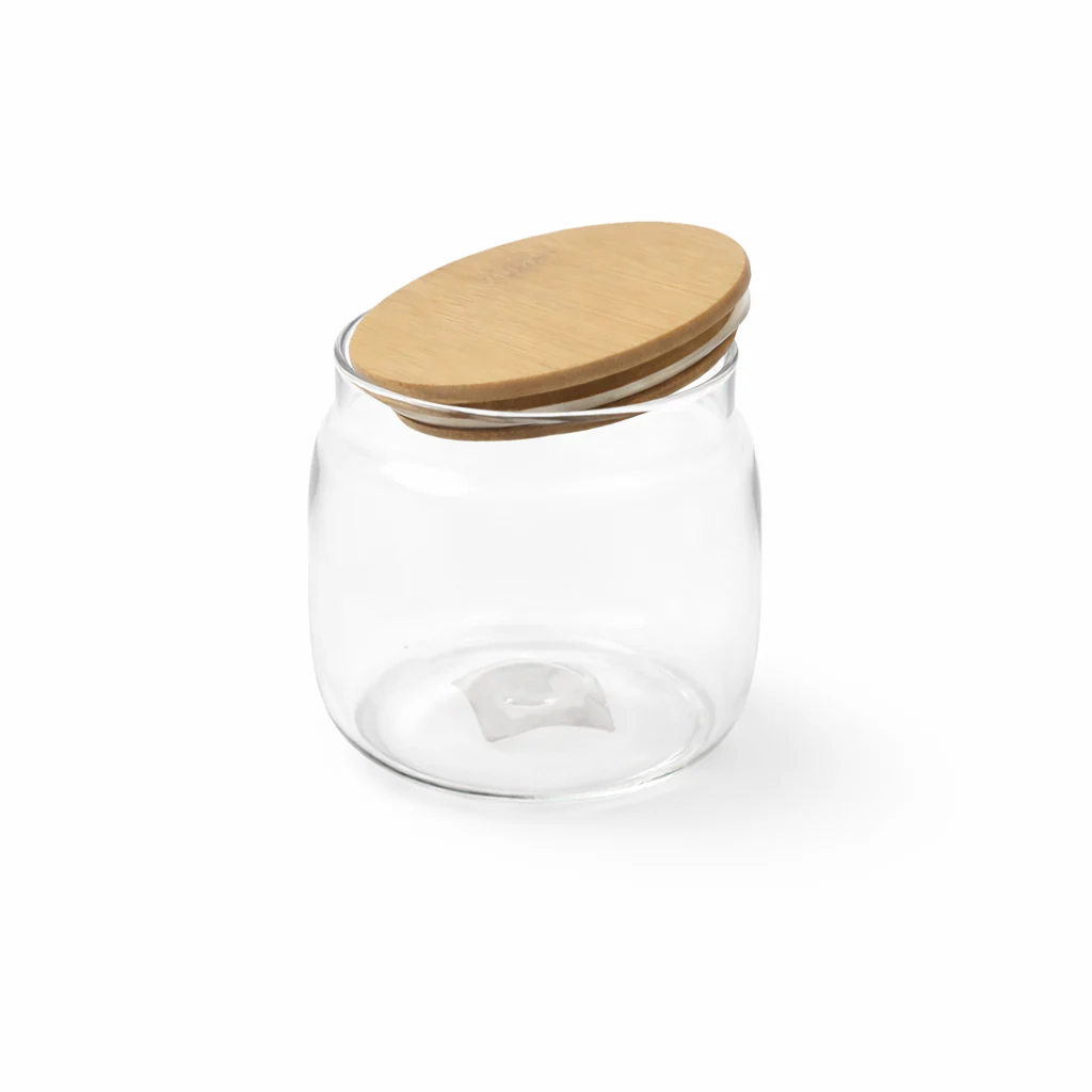 800ml Storage Jar with Wood Lid – Large Kitchen Container - Image 3