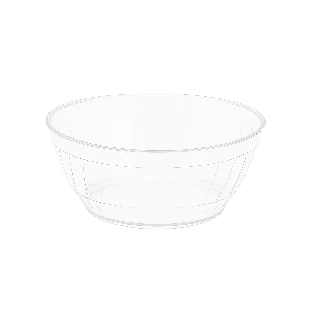 Acrylic Serving Dish – Clear Food Bowl for Snacks, Salads & Kitchen Storage (Small, Medium, Large, Extra Large)