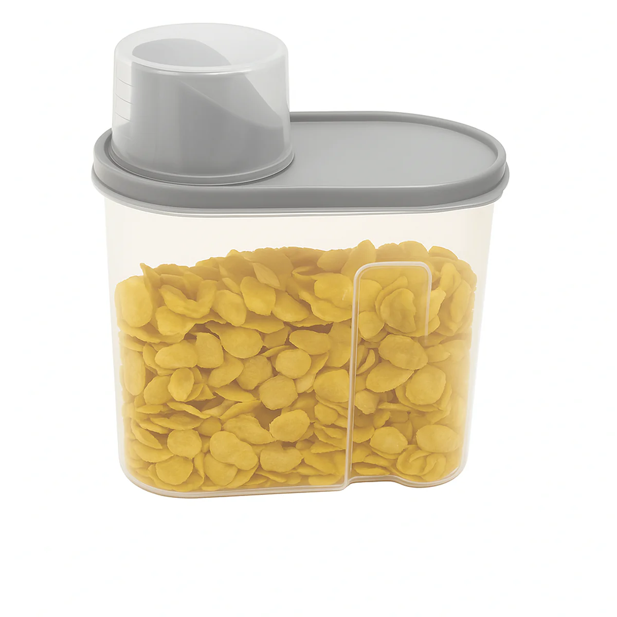 Airtight Cereal Jar – Small Food Storage Container with Pouring Spout - Image 2