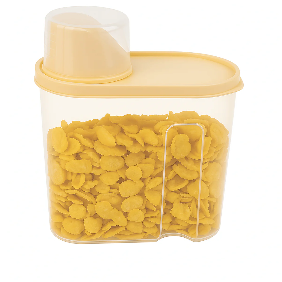 Airtight Cereal Jar – Small Food Storage Container with Pouring Spout - Image 4