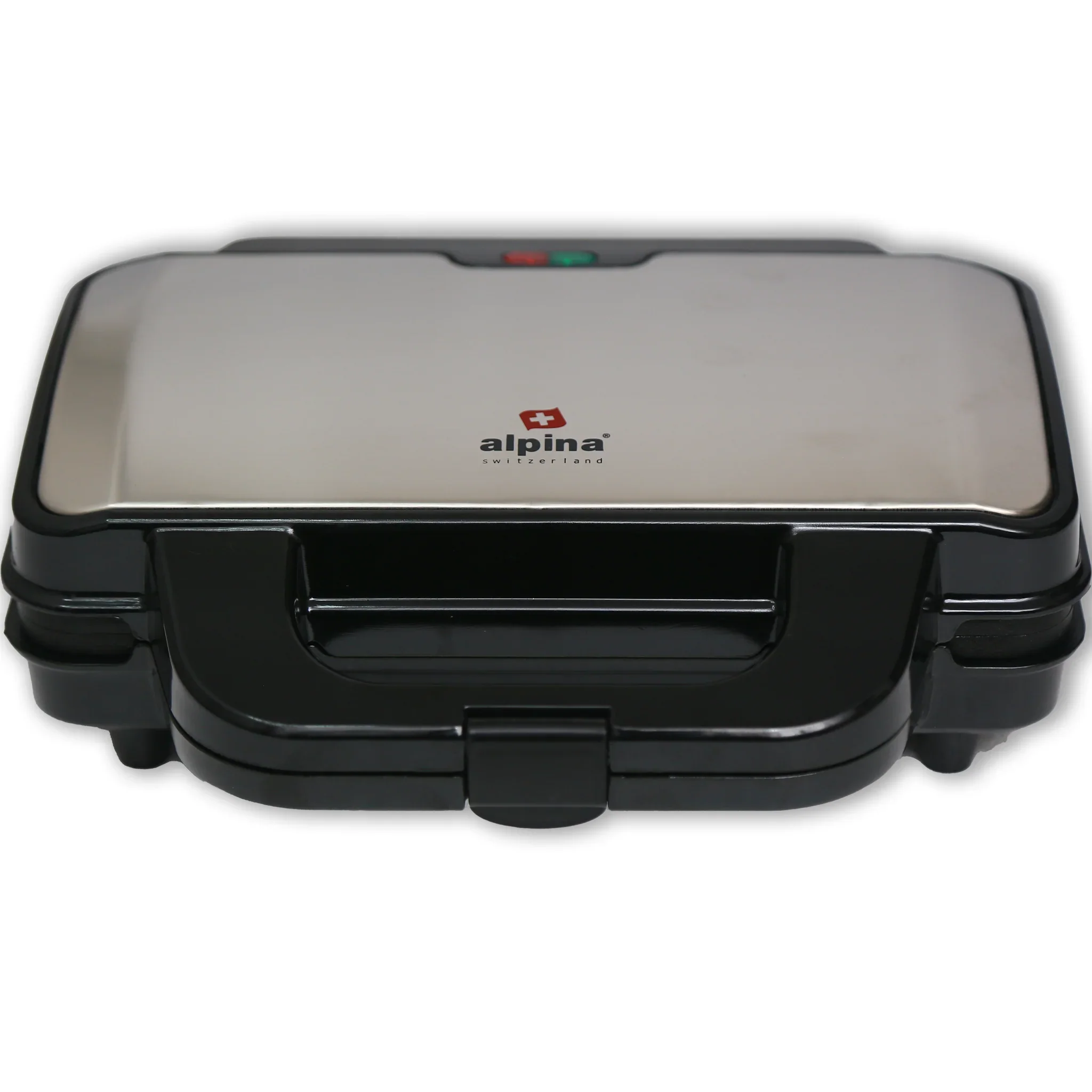 Alpina SF-2502-SB Jumbo Sandwich Maker | 1400W Non-Stick Electric Sandwich Grill – Black & Stainless Steel - Image 2