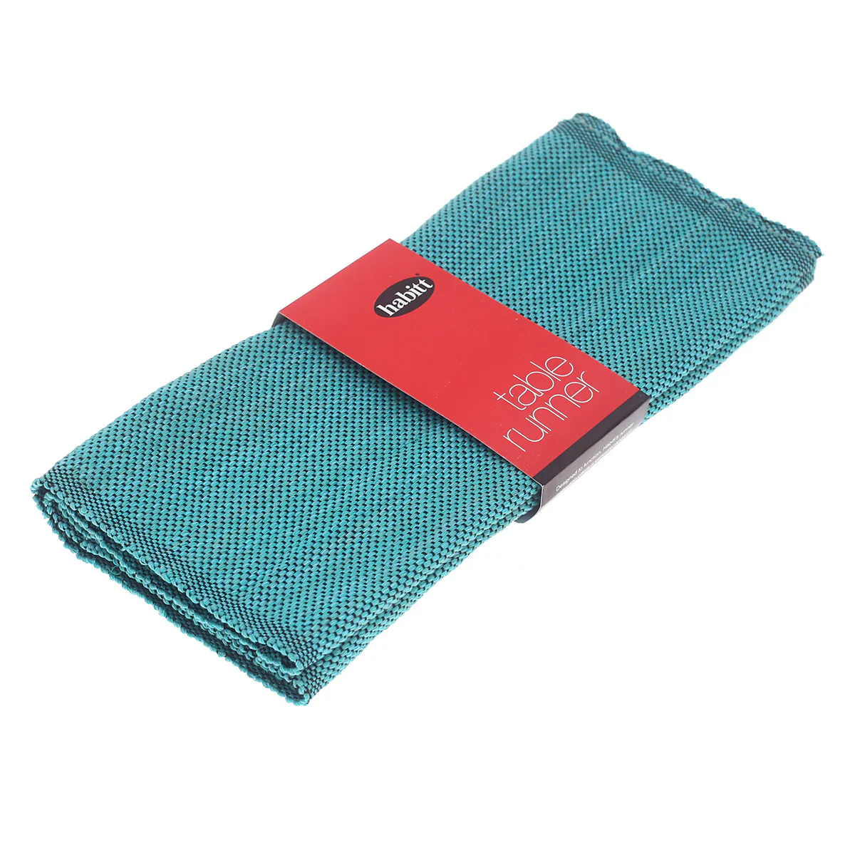 Aqua Texture Woven Table Runner - Image 2