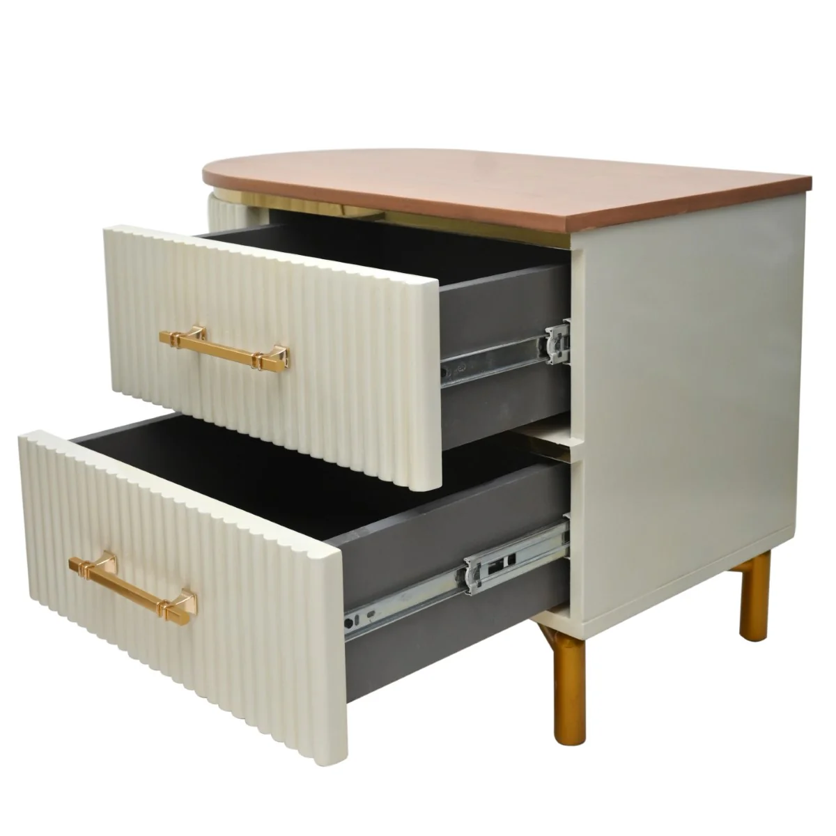 Arlen King Size Bed with 2 Side Table - Image 6