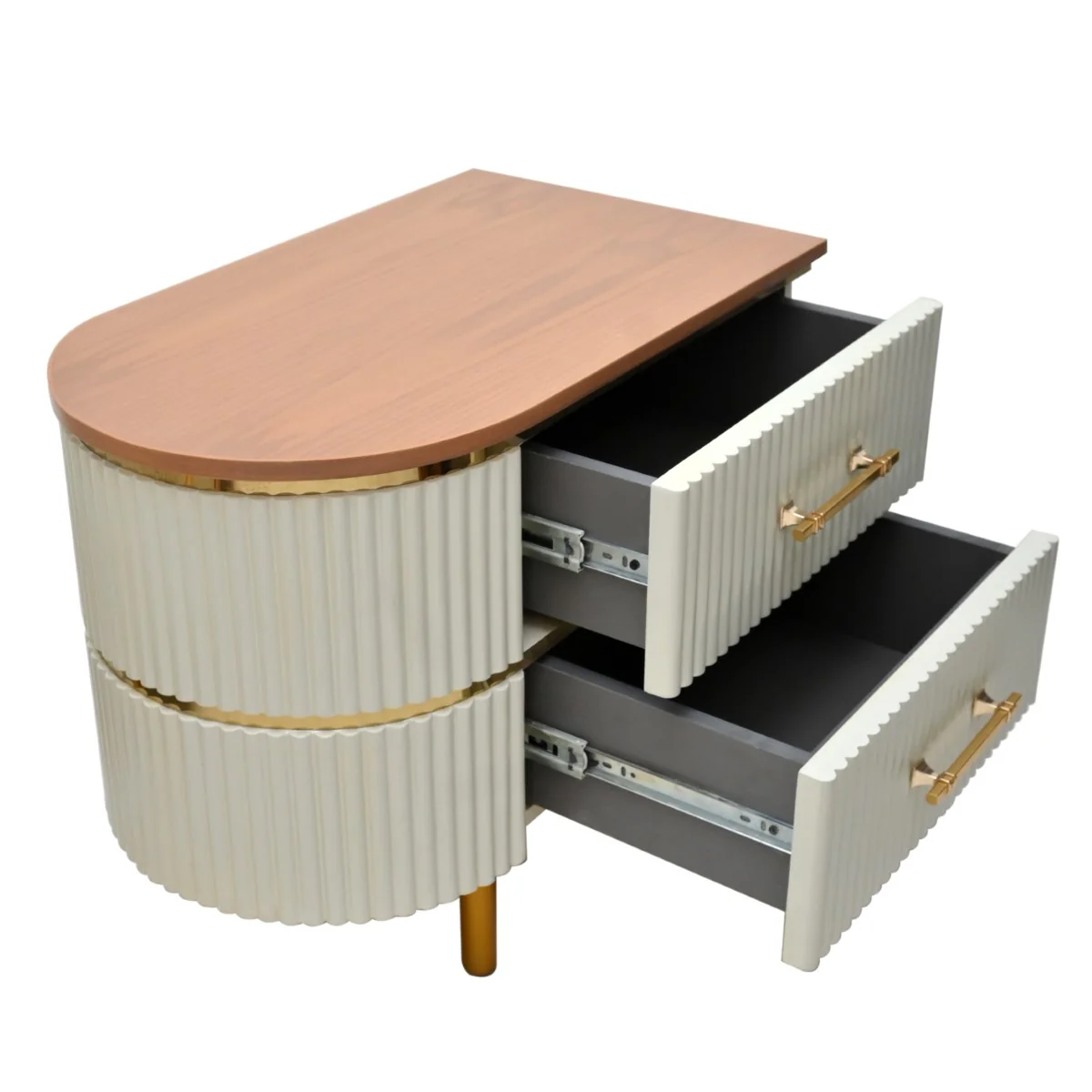 Arlen King Size Bed with 2 Side Table - Image 7