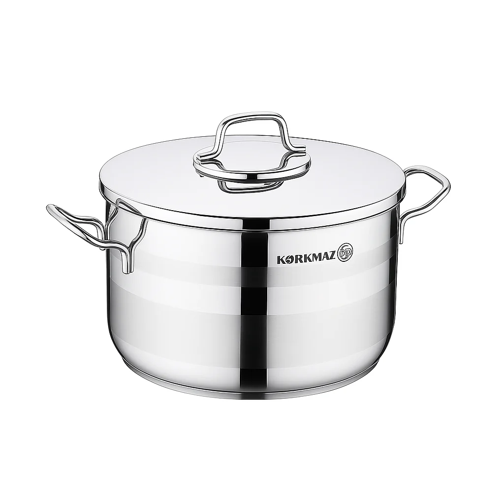 Astra2 Stainless Steel Casserole with Lid – Available in 20x11.5 cm, 28x16 cm & 30x18 cm - Image 3