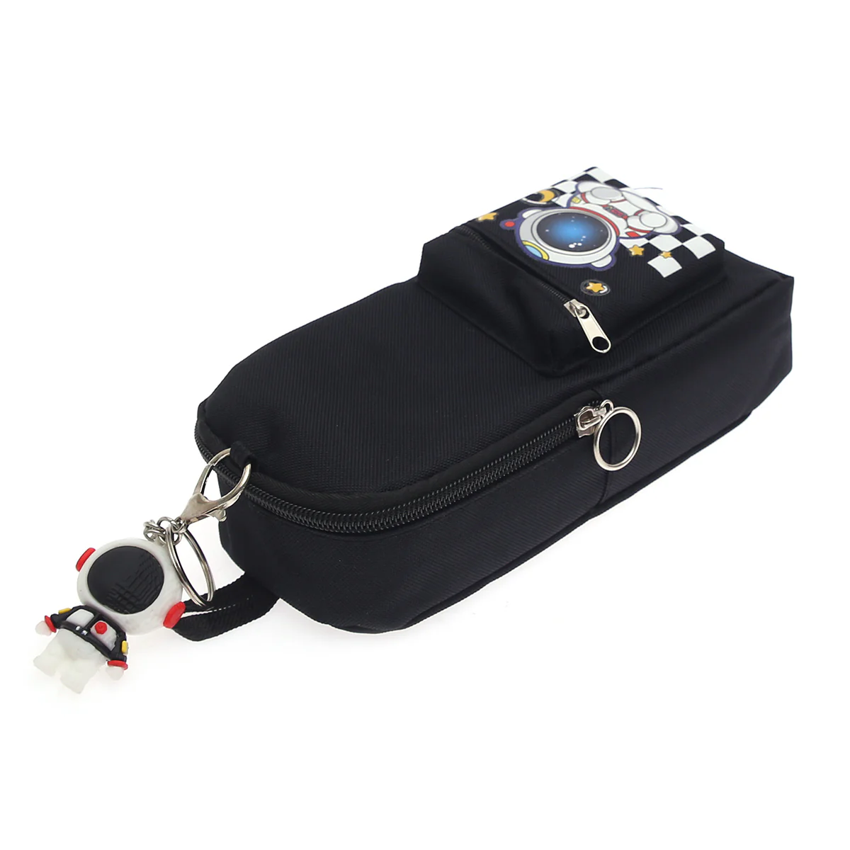 Astronaut Pencil Pouch | Multi-Compartment Stationery Case for Kids - Image 2