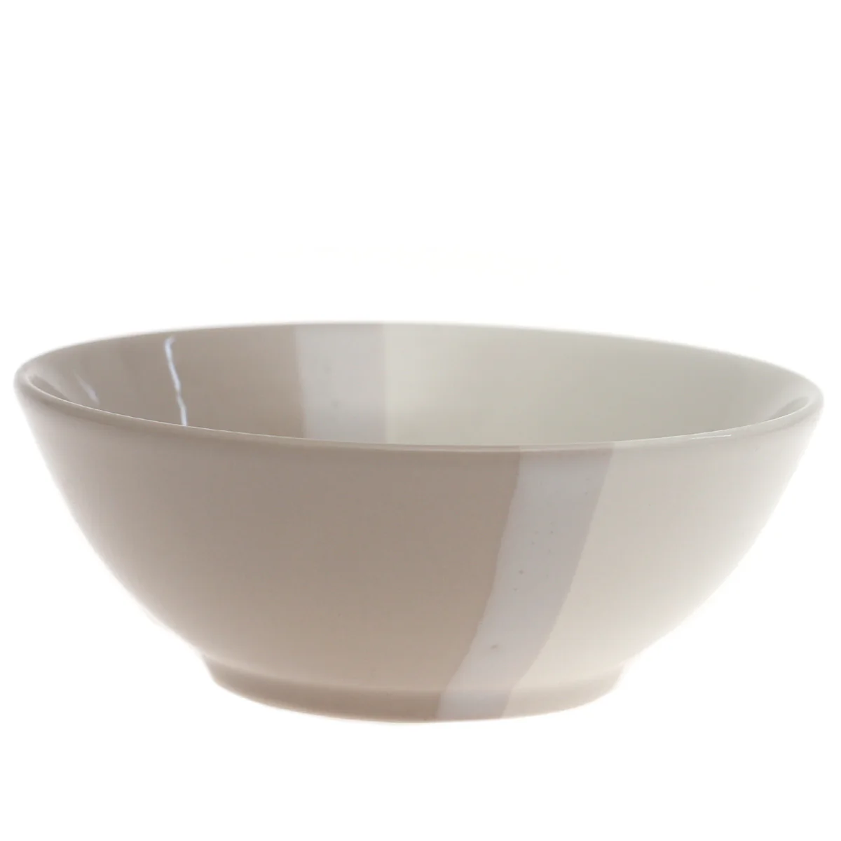 Beige Ceramic Sauce Dish 4.5 Inch – Minimalist Round Serving Bowl - Image 2