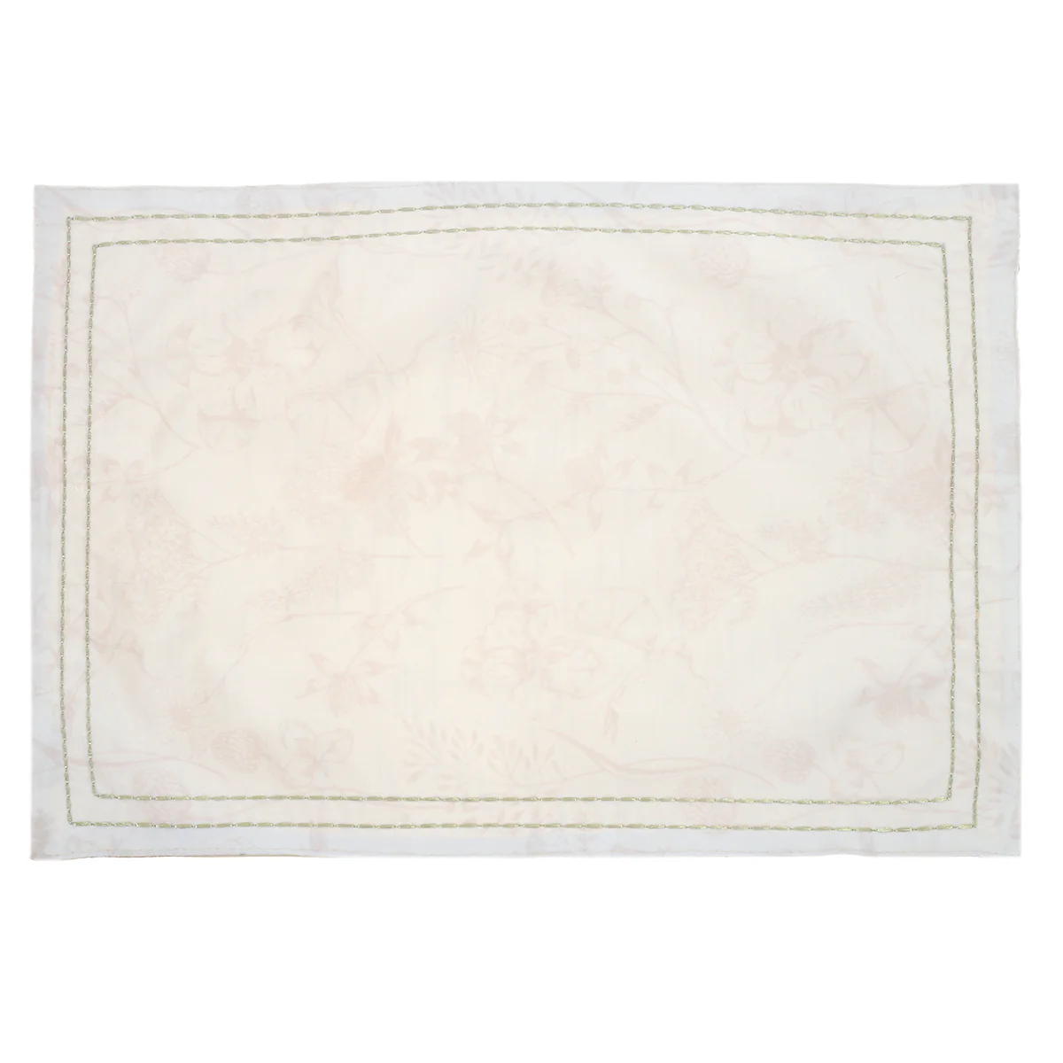 Beige Floral Garden Placemat 13x19 WCC - Image 2