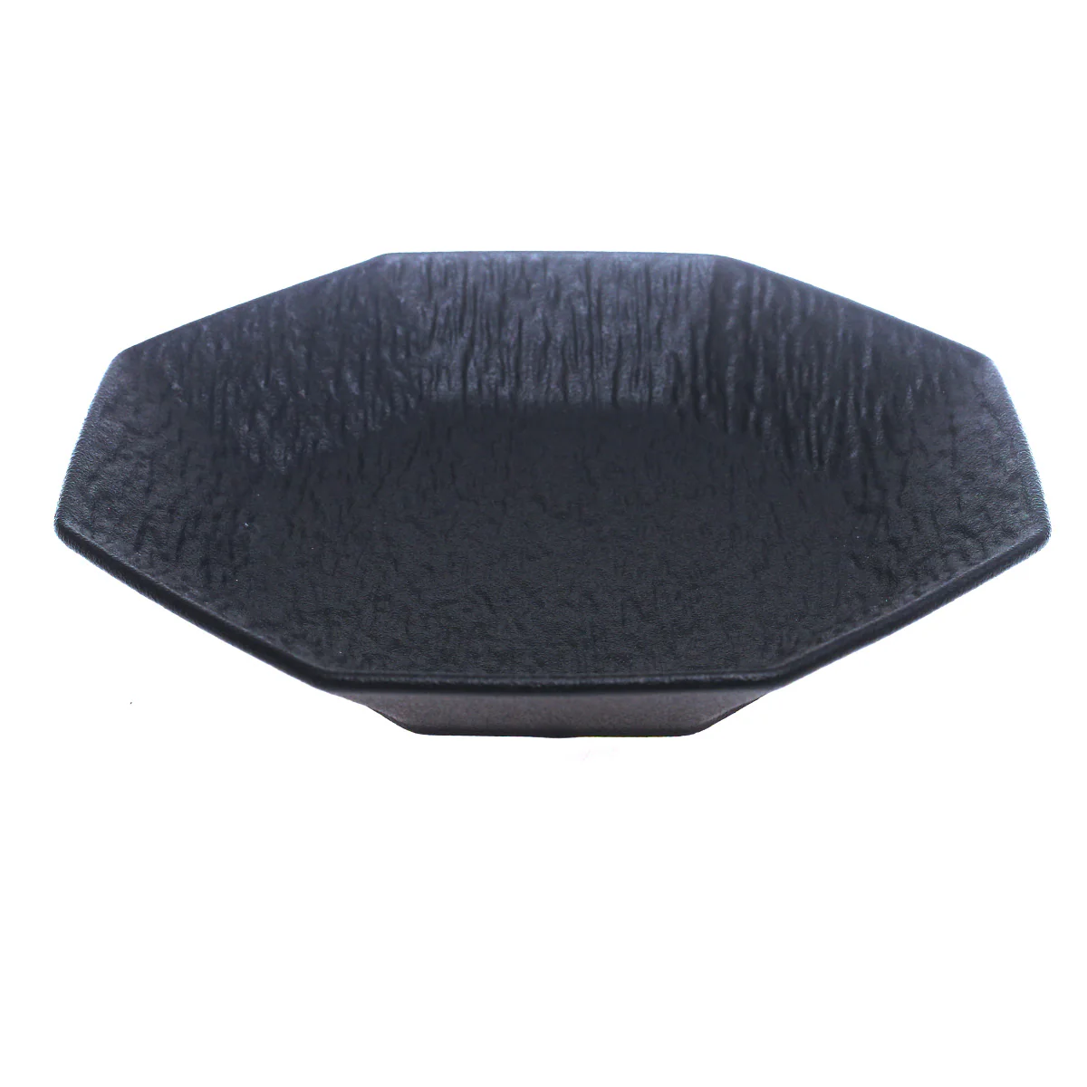 Black Ceramic Platter – 10 Inches | Modern Textured Serving Platter - Image 2