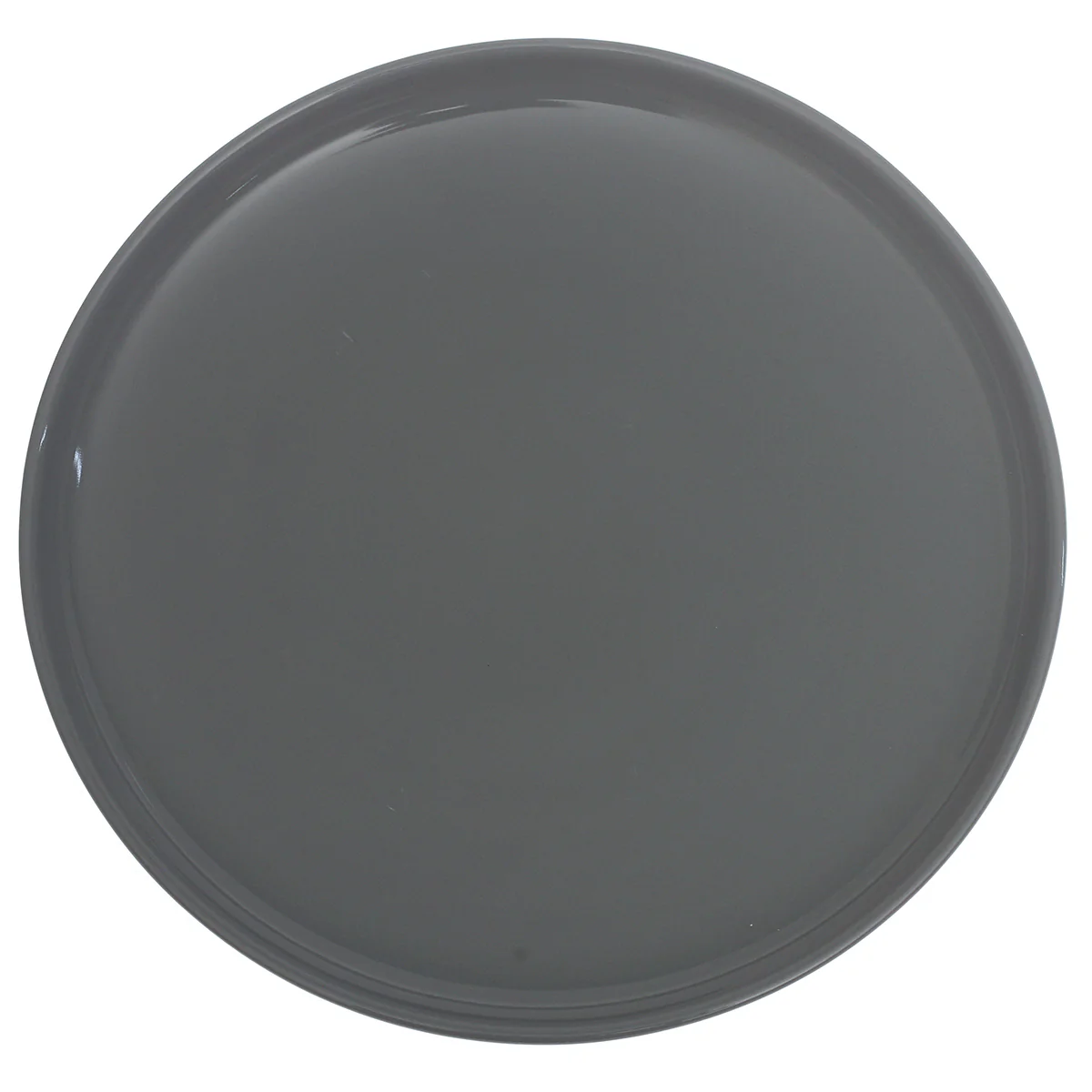 Black & Grey Dinner Plate – 10 Inch Food-Safe Plate - Image 2
