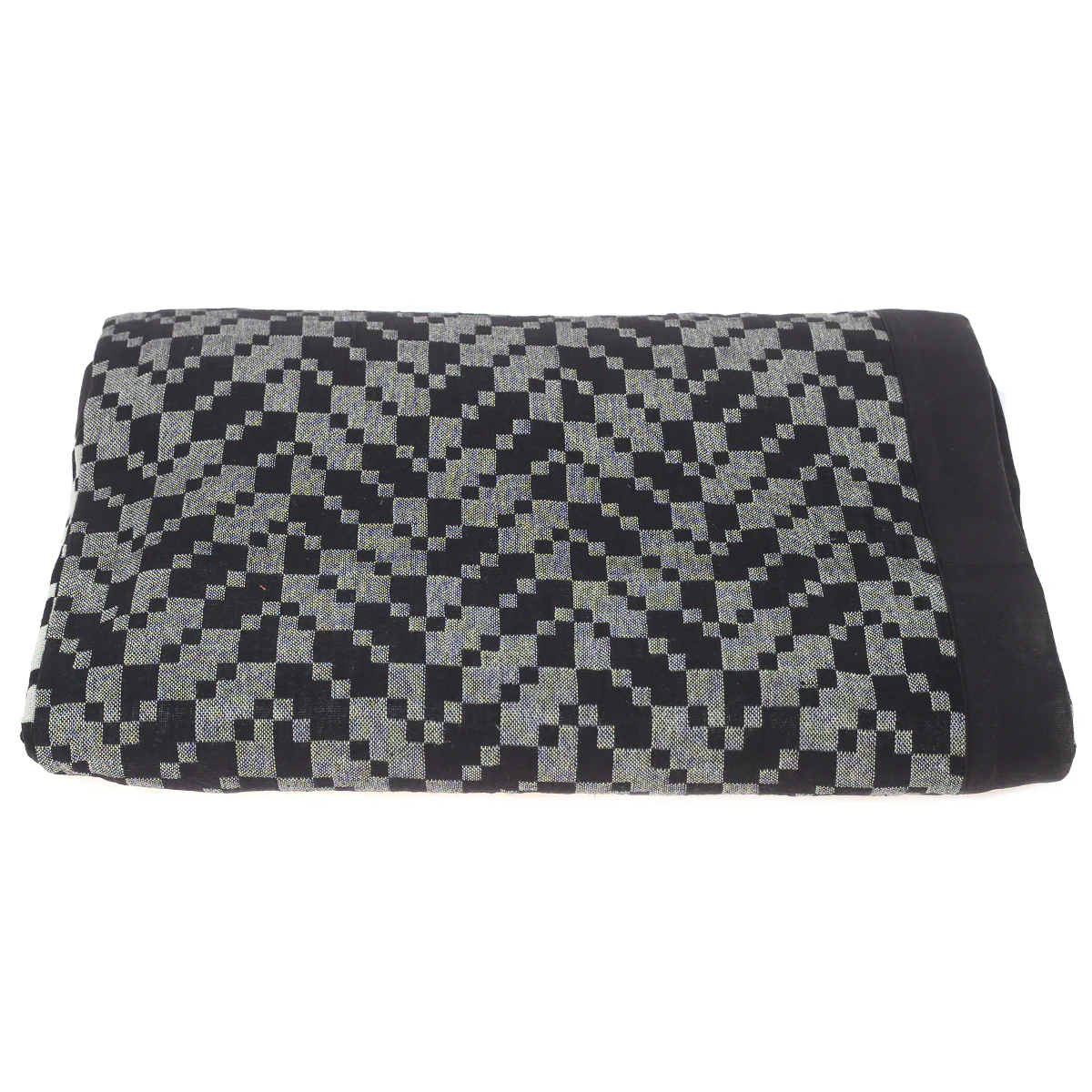 Black Lris Double Bed Cover 94x102 - Image 2