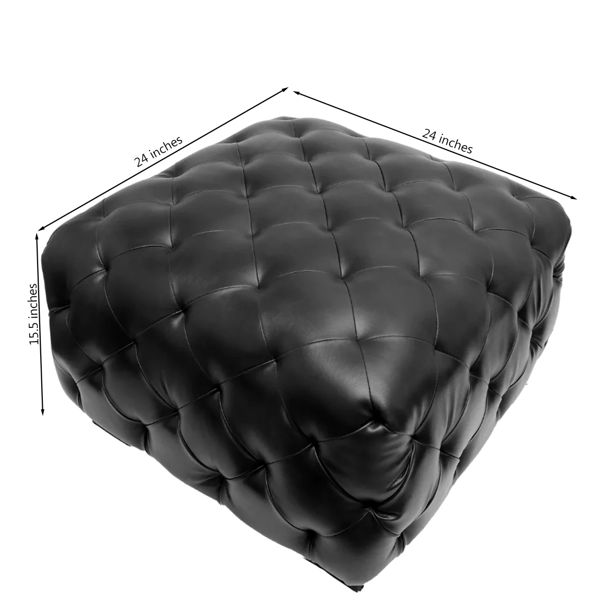 Black Punched Puff - Image 9