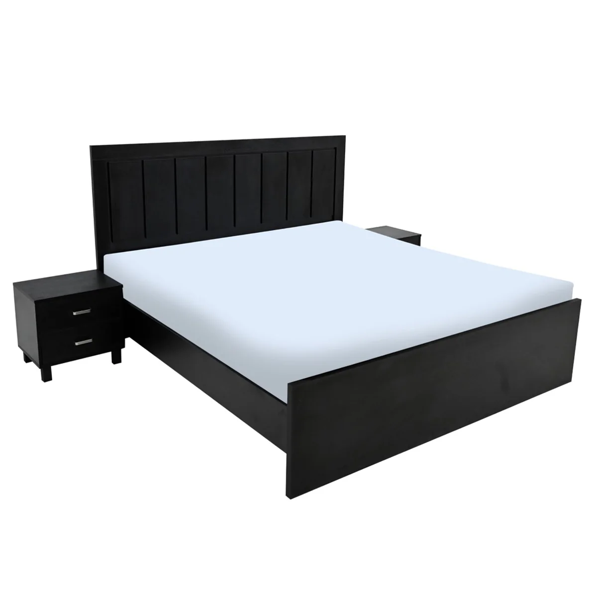 Blair King Size Bed W/2 Side Table - Image 3