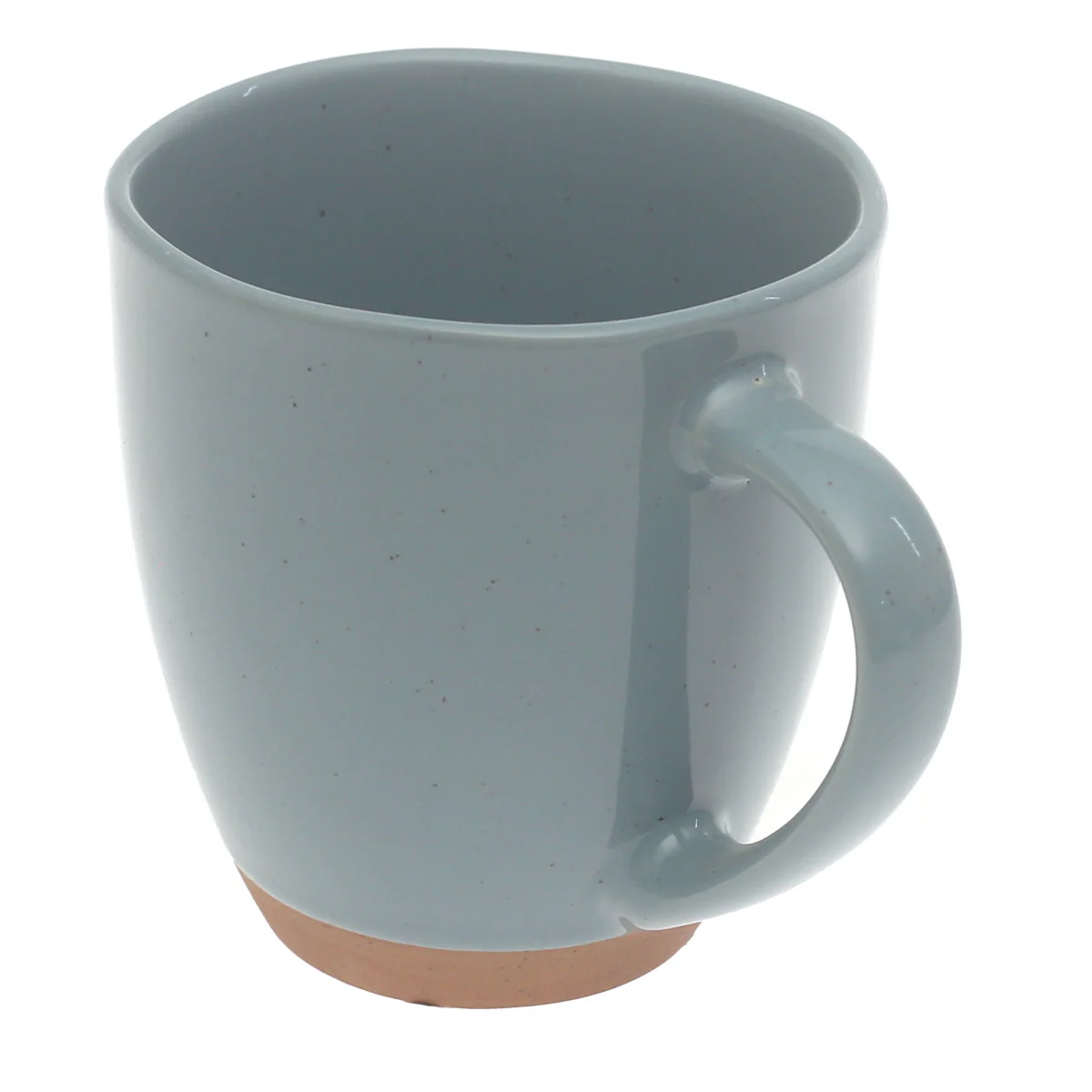 Blue Ceramic Mug 3 x 4 Inch – Minimalist Stoneware Coffee Mug - Image 3