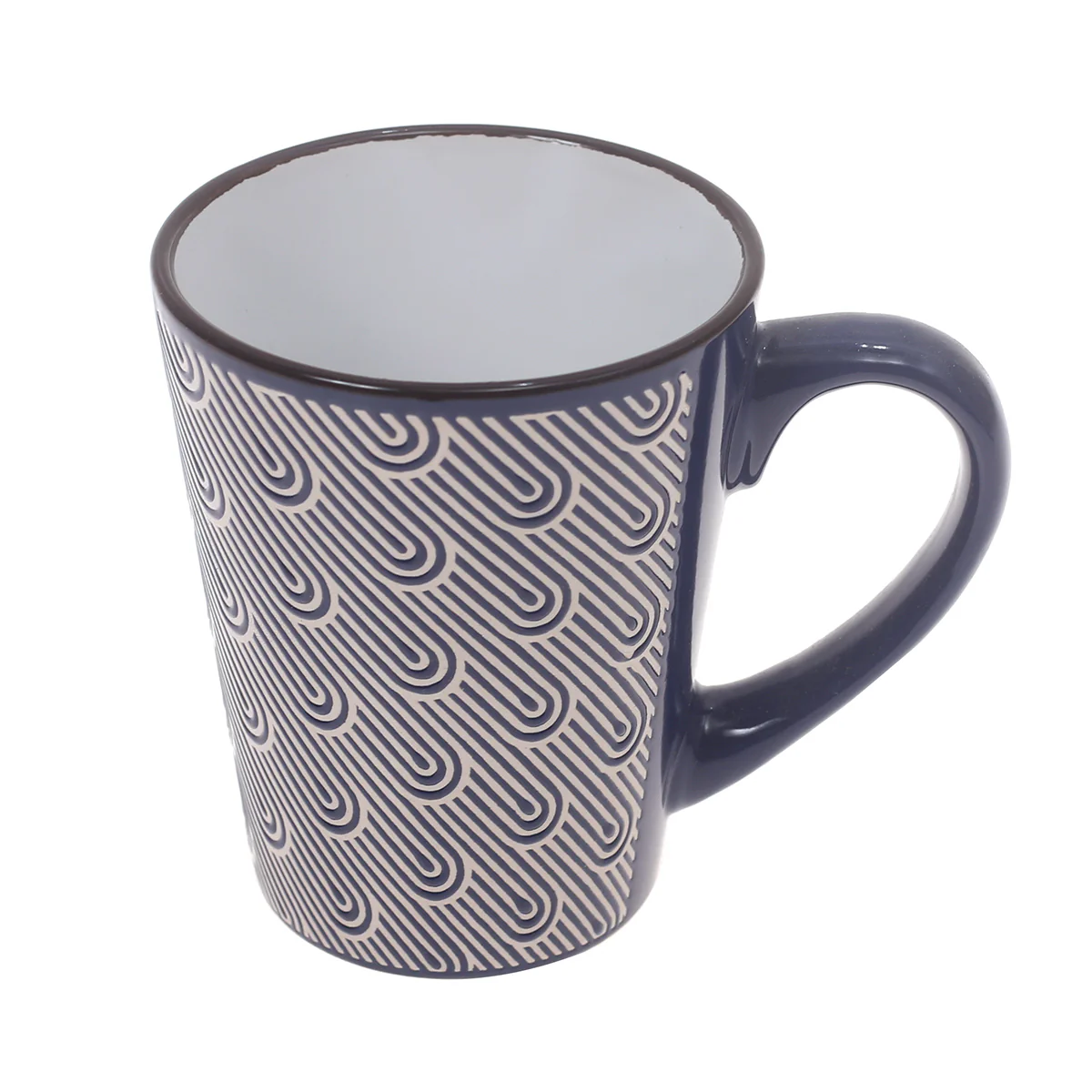 Mug Black & Blue 4 X 4 X 4 Inch MHT-011 - Image 2