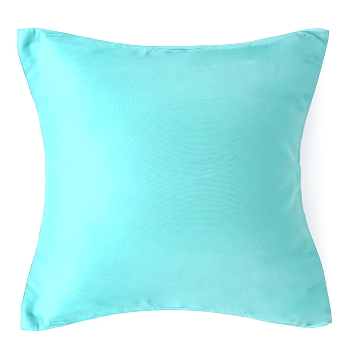 Buy 1 Get 1 Free Sky Blue Raw Silk Cushion Cover 18x18 – Elegant Decorative Throw Pillow for Sofa, Bed & Living Room - Image 2