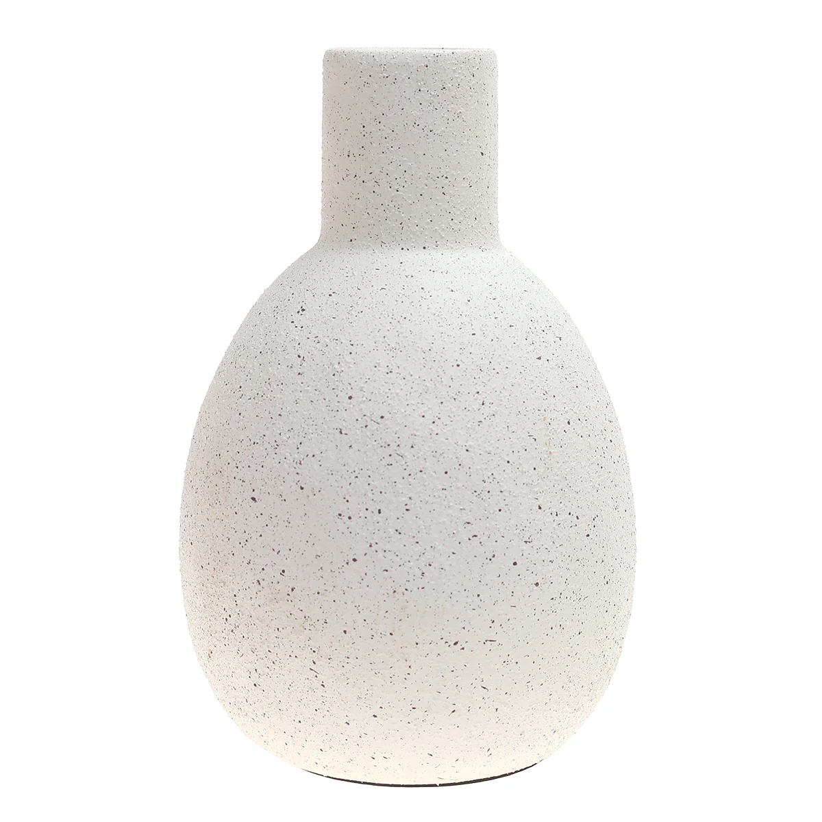 Ceramic Vase Texture White 7X7X11Inch CH-018 - Image 2
