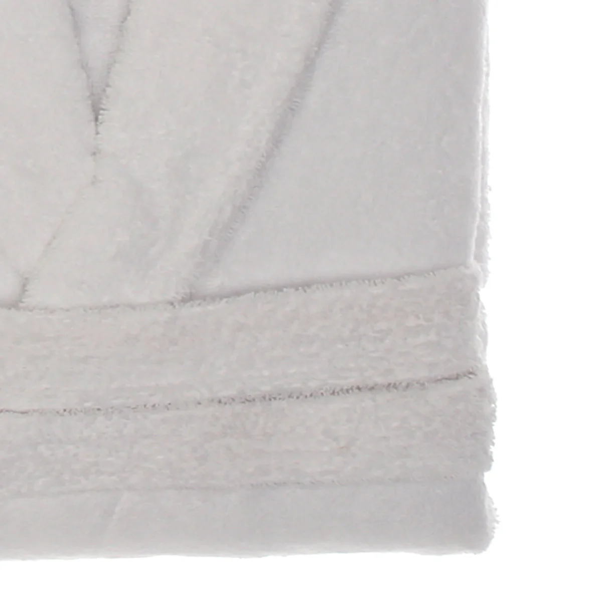 Classic White Bathrobe – 450 GSM, Small Size - Image 3