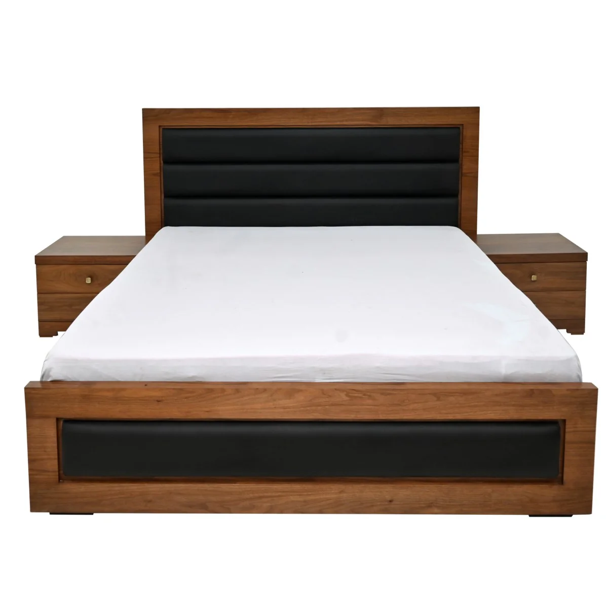 Clover King Size Bed with 2 Side Table - Image 4