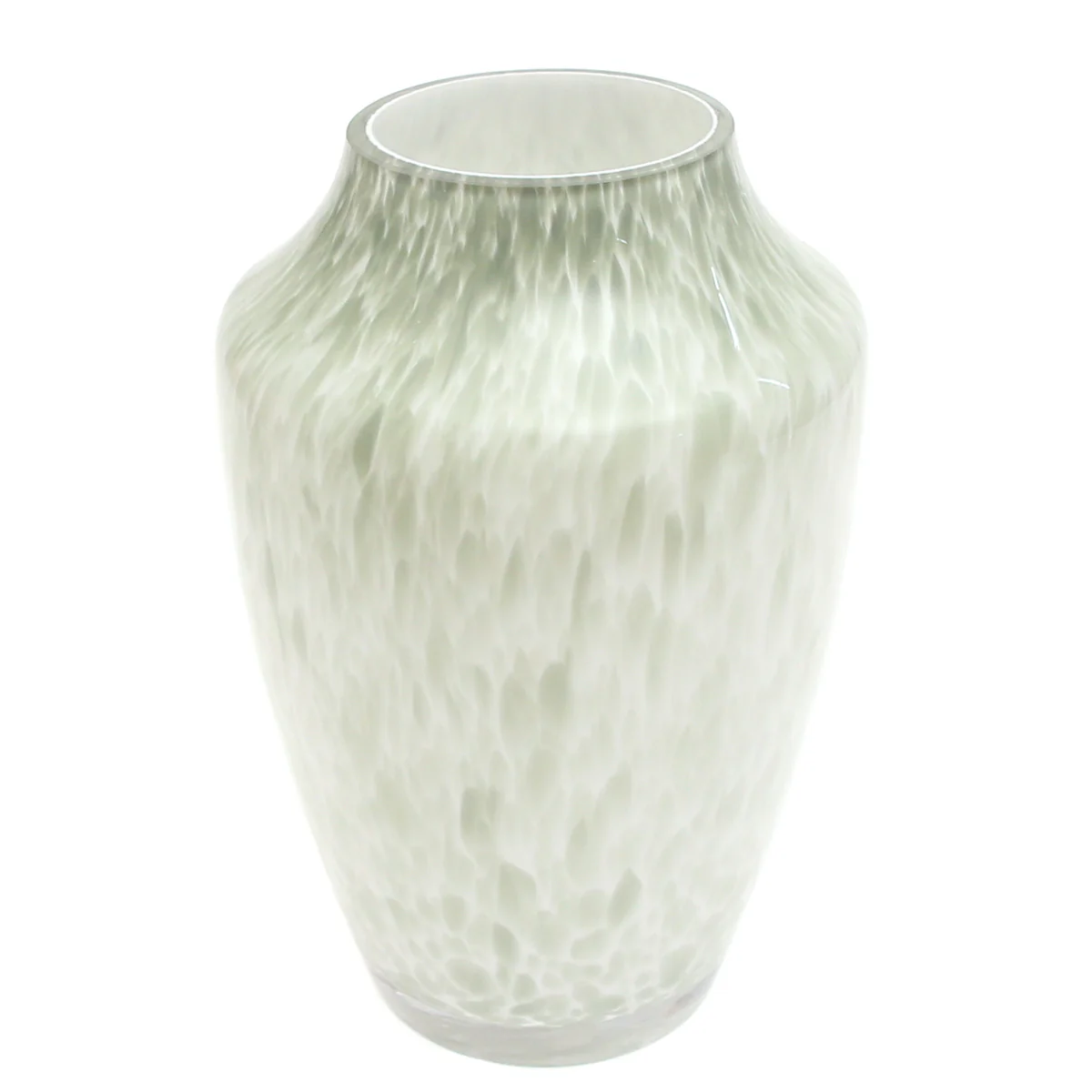 Crumple Green Glass Vase | Modern Textured Décor Pakistan | Stylish Home Accent - Image 2