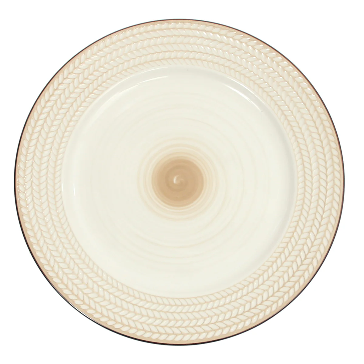 Dinner Plate White 10 Inch Yll-76 - Image 2