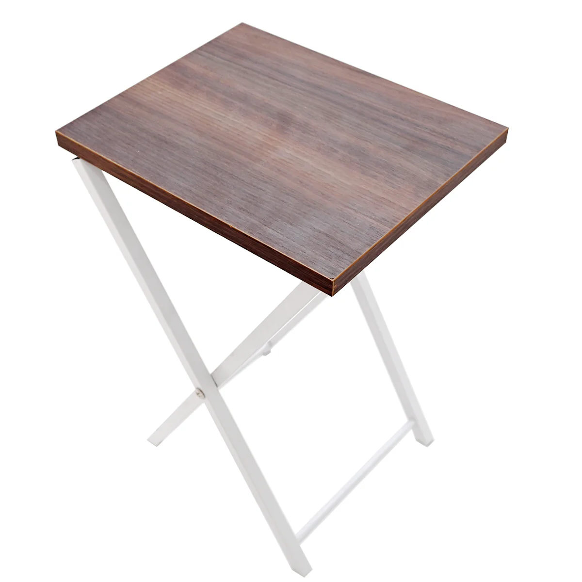 Ditmas Folding Side Table (White / Black) - Image 3
