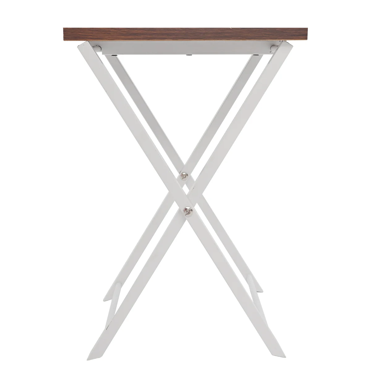 Ditmas Folding Side Table (White / Black) - Image 4
