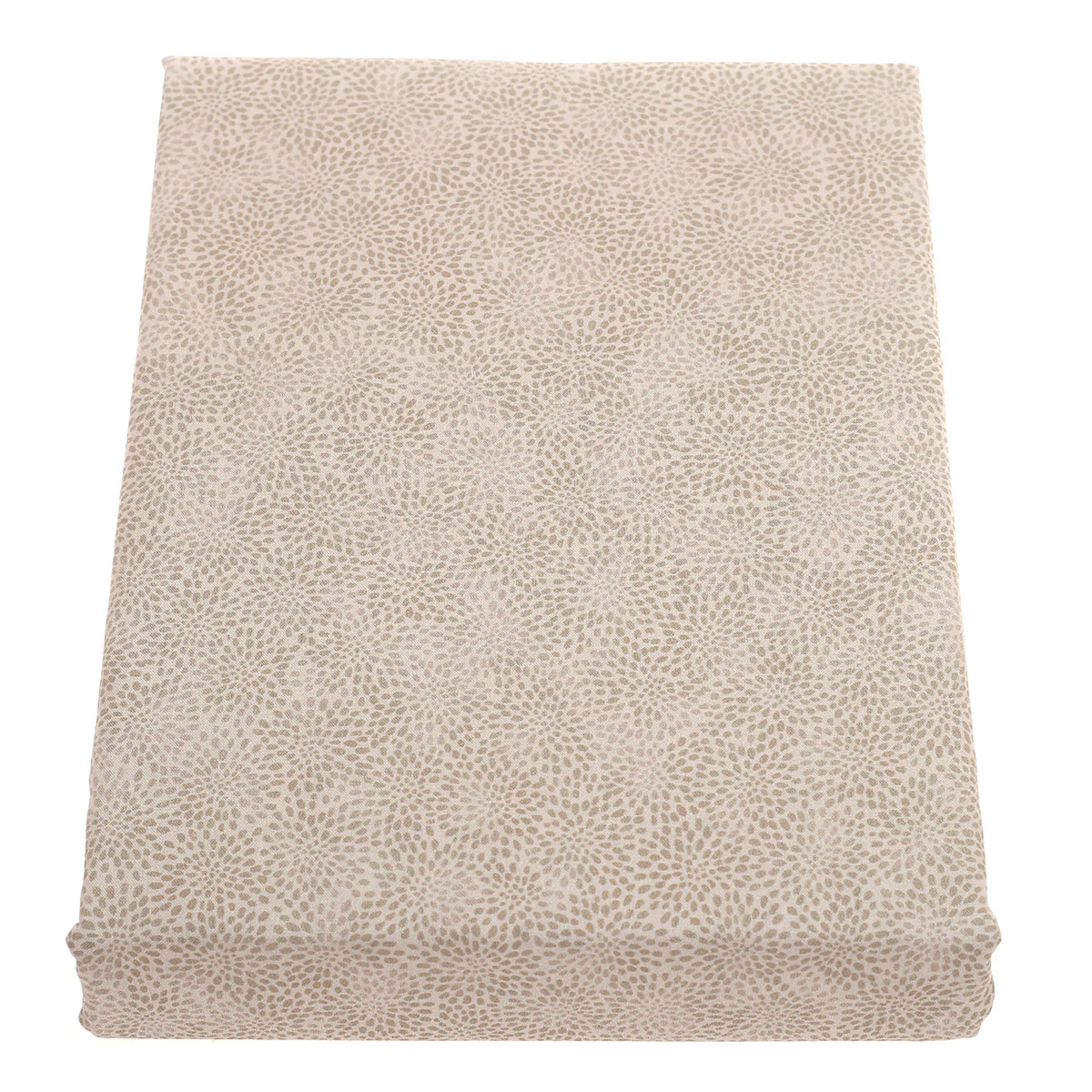 Double Bed Sheet Percale Beige 96X102" Digital Print - Image 2