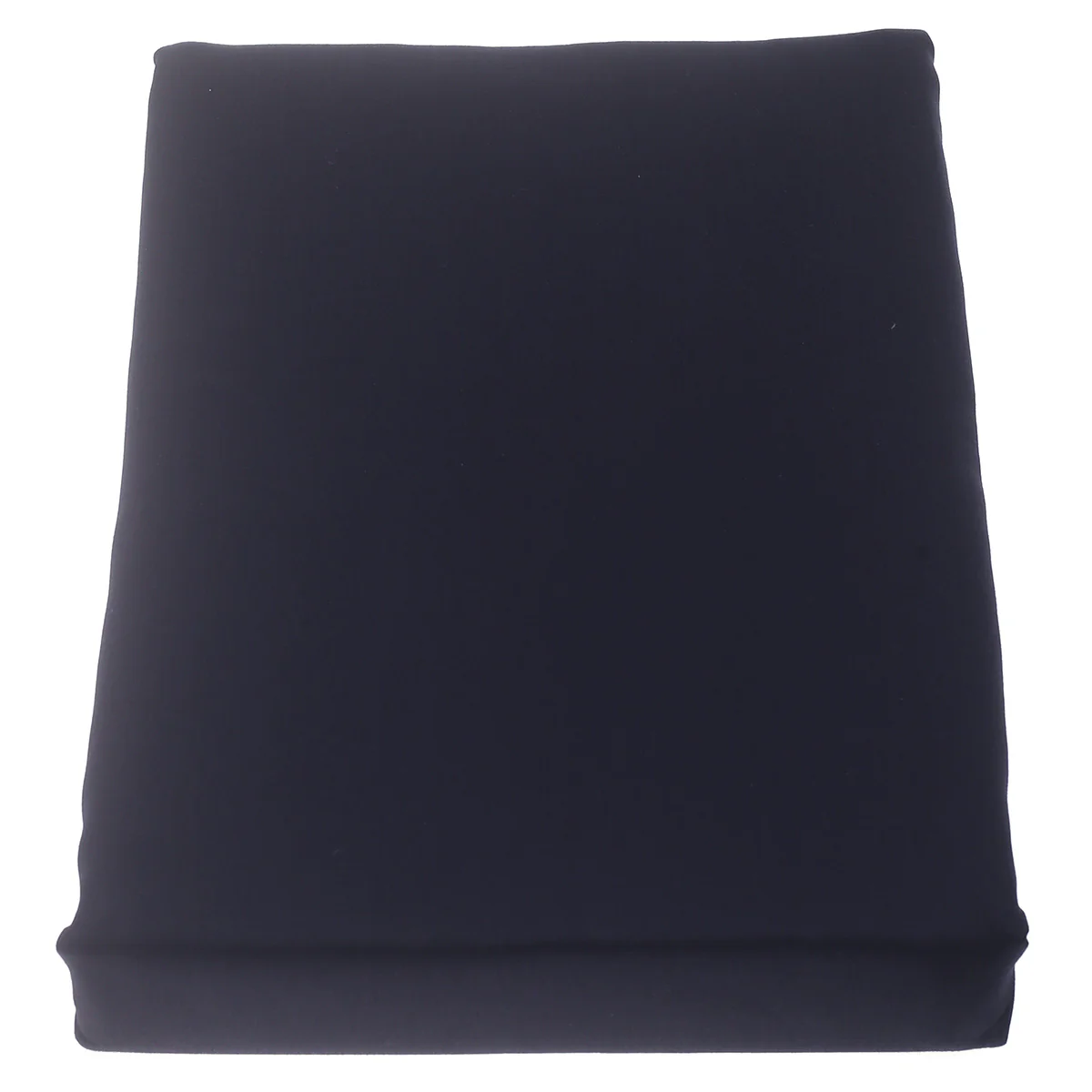 Double Bed Sheet Satin Navy Blue 96X102" Dyed - Image 2