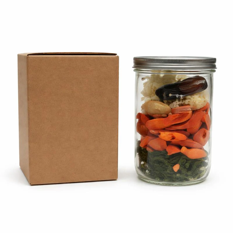 Dried Potpourri Glass Jar – Natural Home Fragrance Decor - Image 2