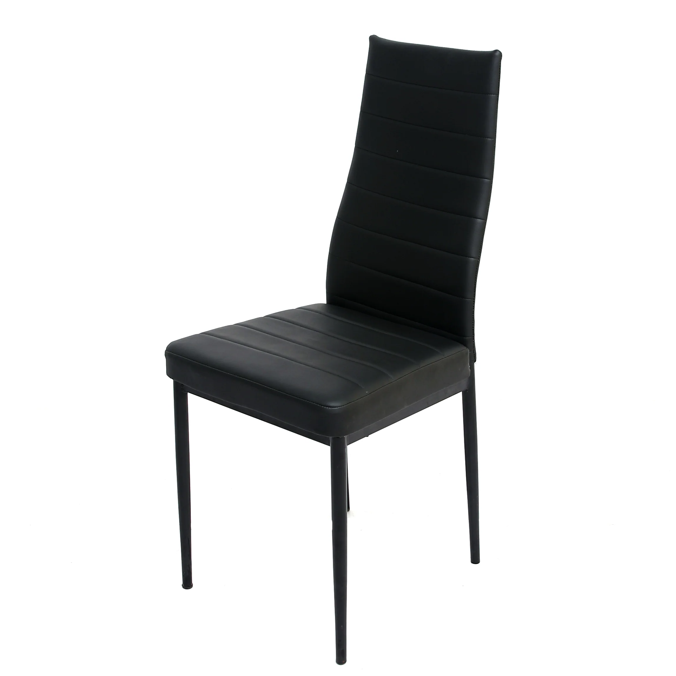 Buy 1 Get 1 Offer Ease Stripe Dining Chair (Black) - Image 2