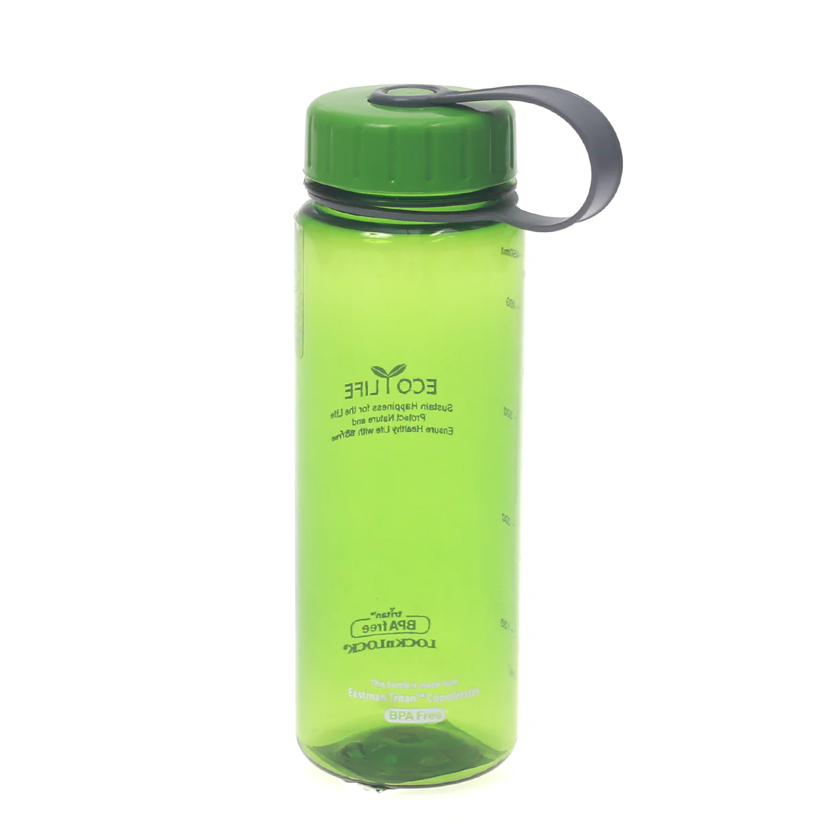 ECO WATER BOTTLE 500ML GREEN LLABF613G SB