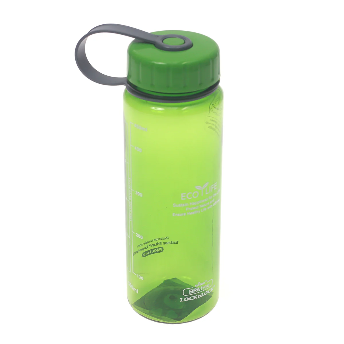 ECO WATER BOTTLE 500ML GREEN LLABF613G SB - Image 2