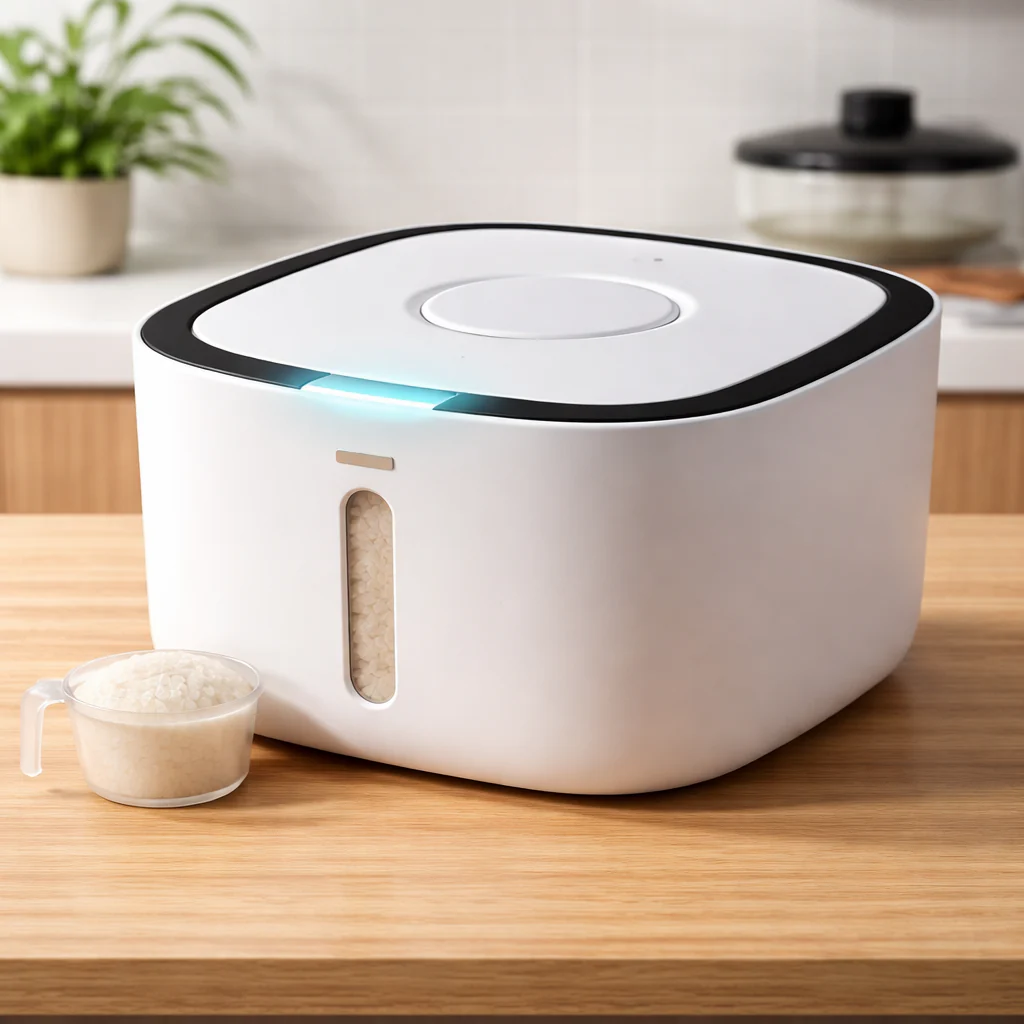 ECOCO Rice Bucket – Airtight Rice Storage Container