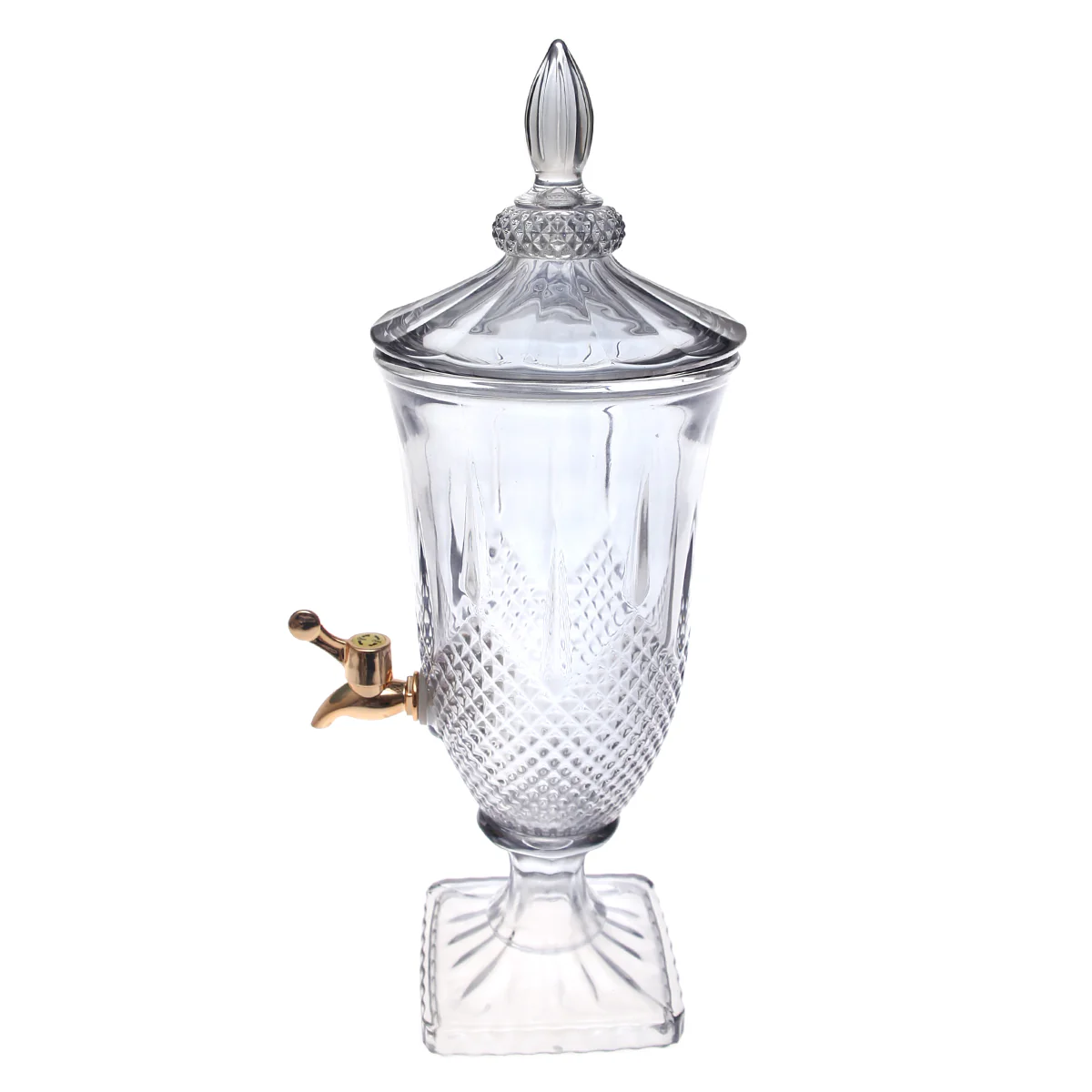 Elegant Grey Beverage Dispenser – 2L Capacity (XHG-037)