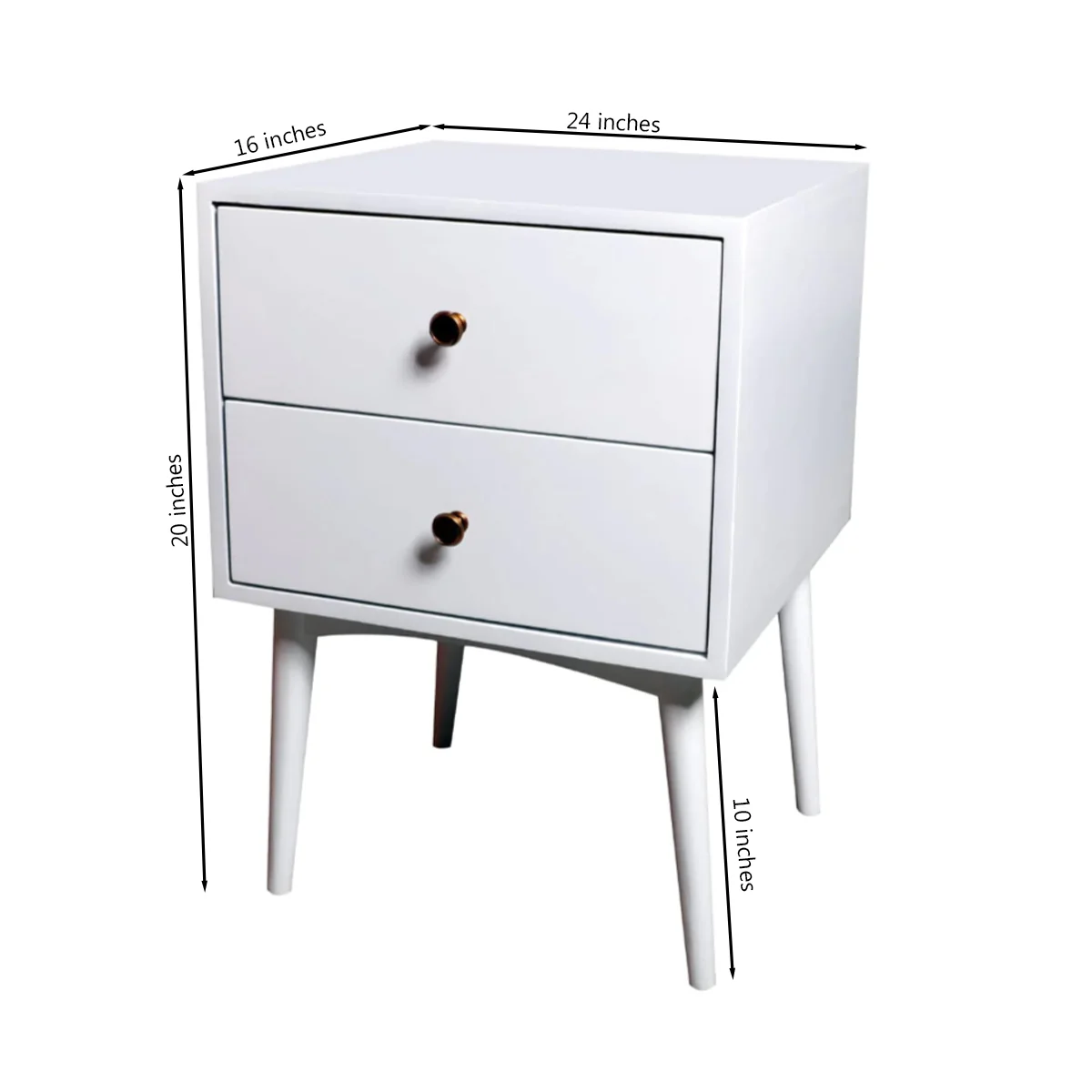 Ethereal Queen Bed with side table - Image 7