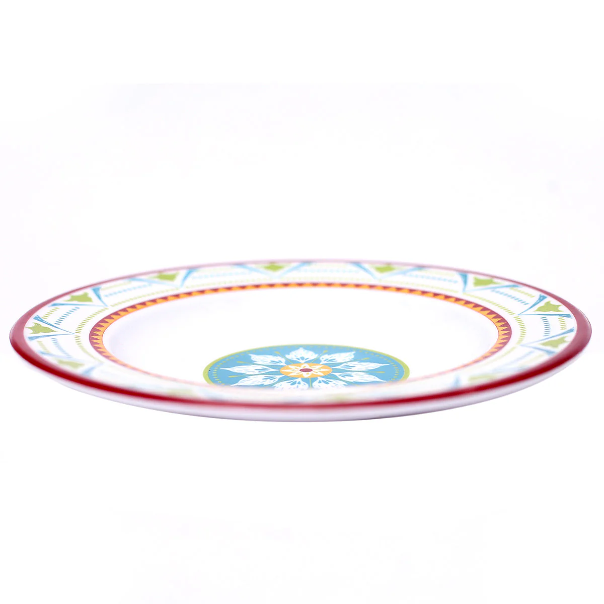 Festive Red Melamine Deep Plate - Image 3