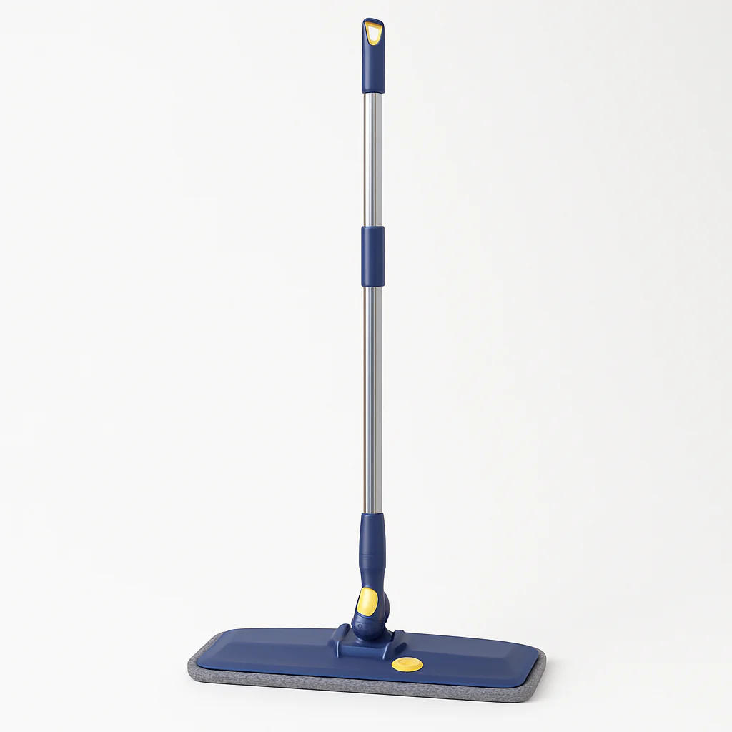Flat Microfiber Floor Mop – Lightweight Easy-Clean Wet & Dry Mop - Image 2
